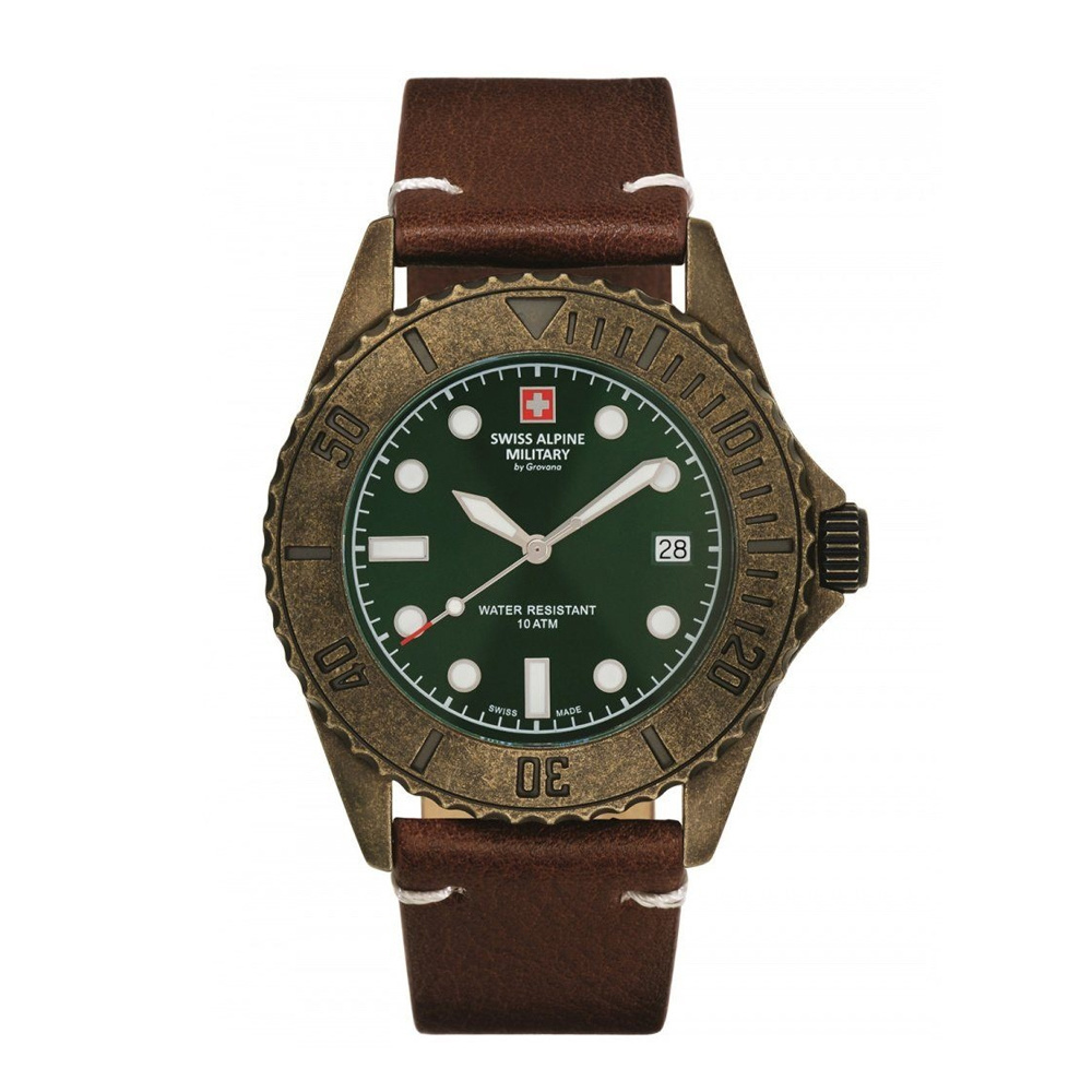 Swiss Alpine Military Herren Diver Vintage 7051.1584