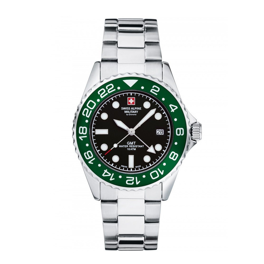 Swiss Alpine Military Herren Quarzuhr Diver 7052.1133