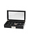 LuxTech Uhrenbox LT-2350-12BL für 12 Uhren Black