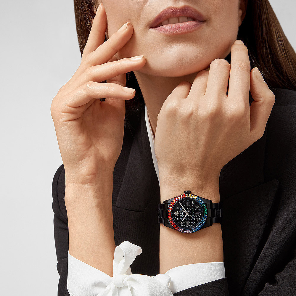 Philipp Plein Queen Crystal Damenuhr 36mm  PWDAA0921