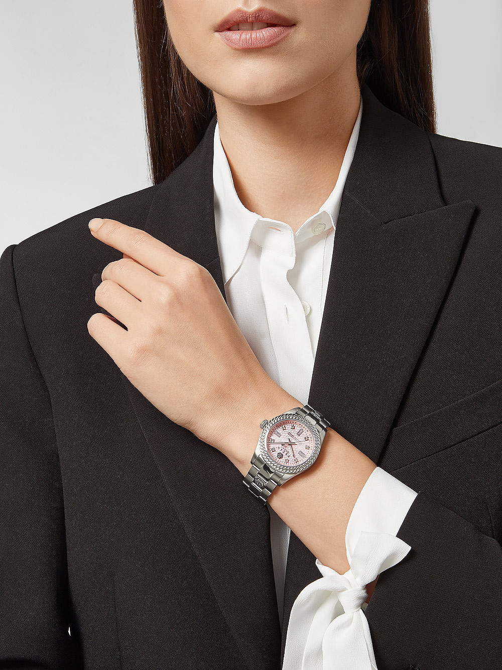 Philipp Plein Queen Crystal Damenuhr 36mm PWDAA0321