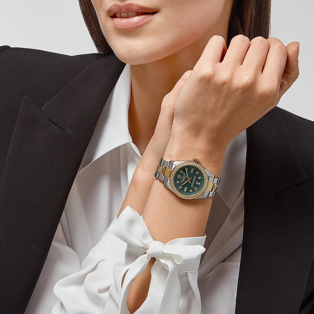 Philipp Plein Queen Crystal Damenuhr 36mm PWDAA0421