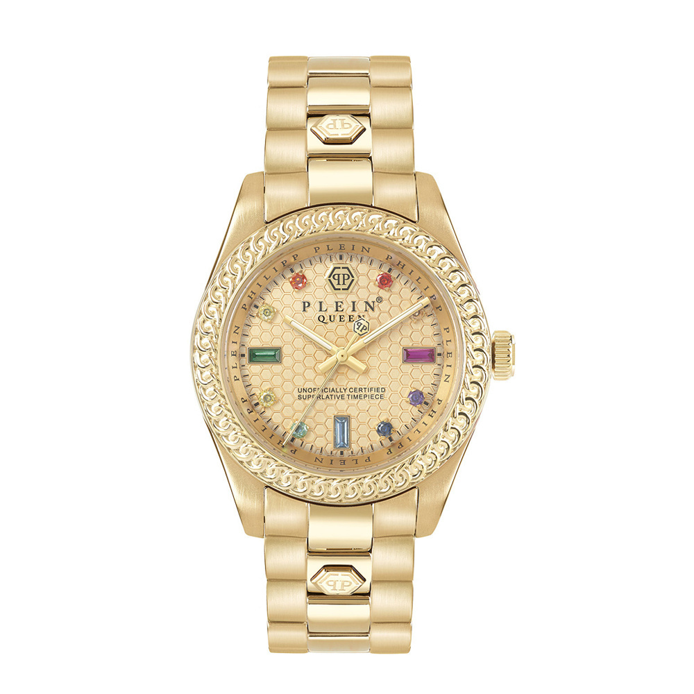 Philipp Plein Queen Crystal 36mm Damenuhr PWDAA0721