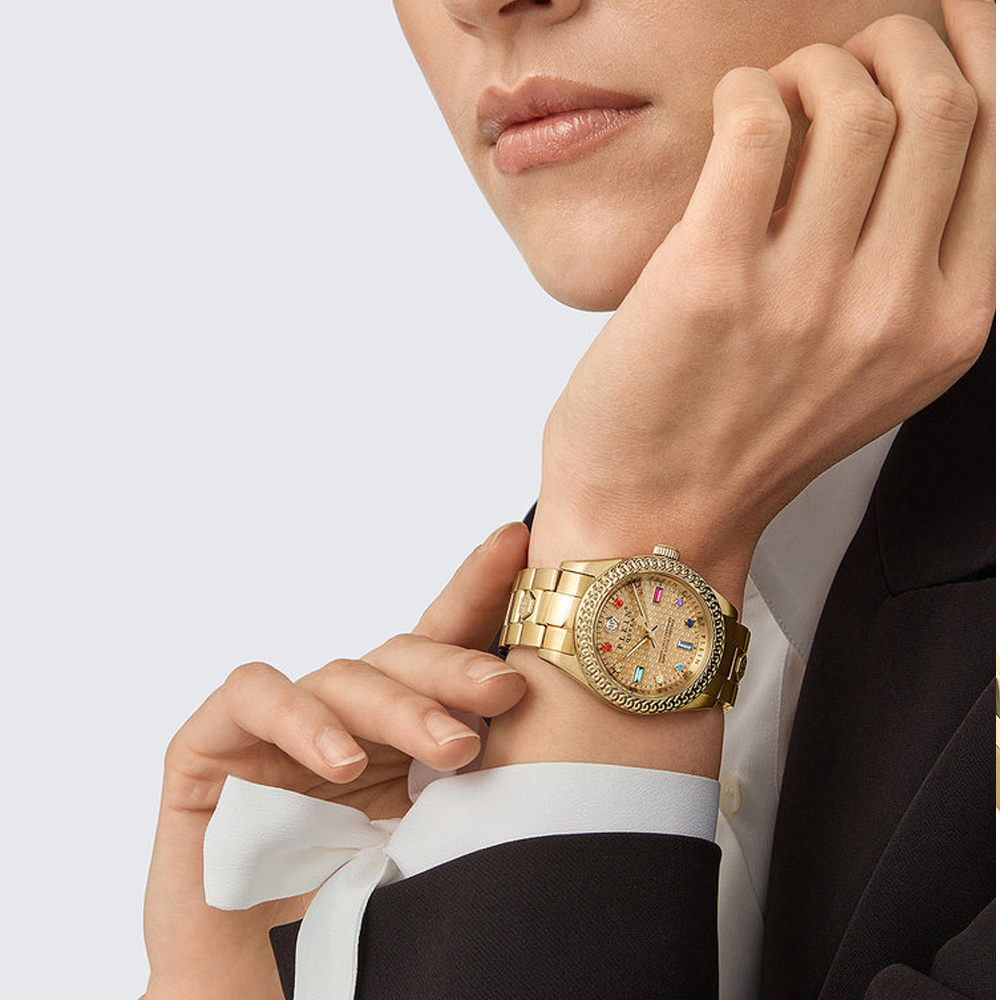 Philipp Plein Queen Crystal 36mm Damenuhr PWDAA0721