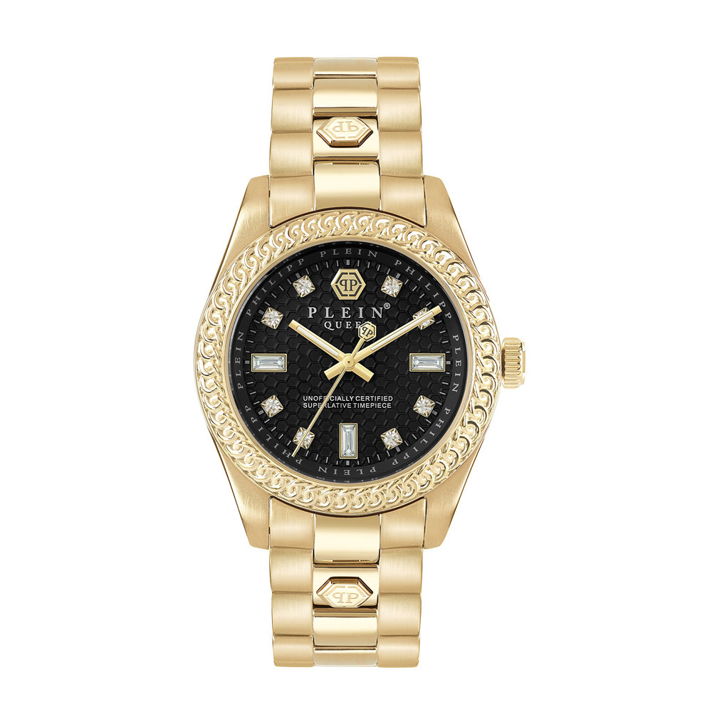 Philipp Plein Queen Crystal 36mm Damenuhr PWDAA0621