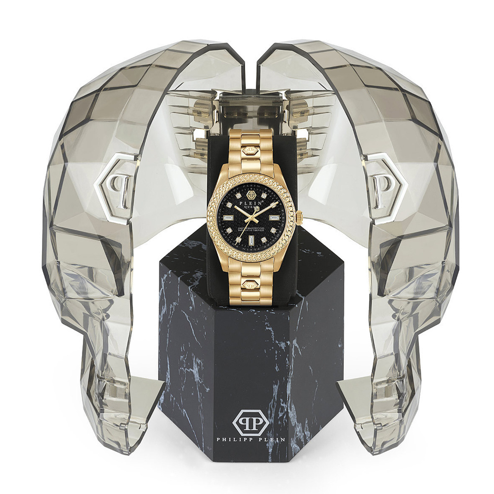 Philipp Plein Queen Crystal 36mm Damenuhr PWDAA0621