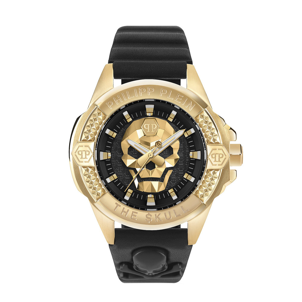 Philipp Plein The $kull Titan Gold 44mm Herrenuhr PWAAA0521