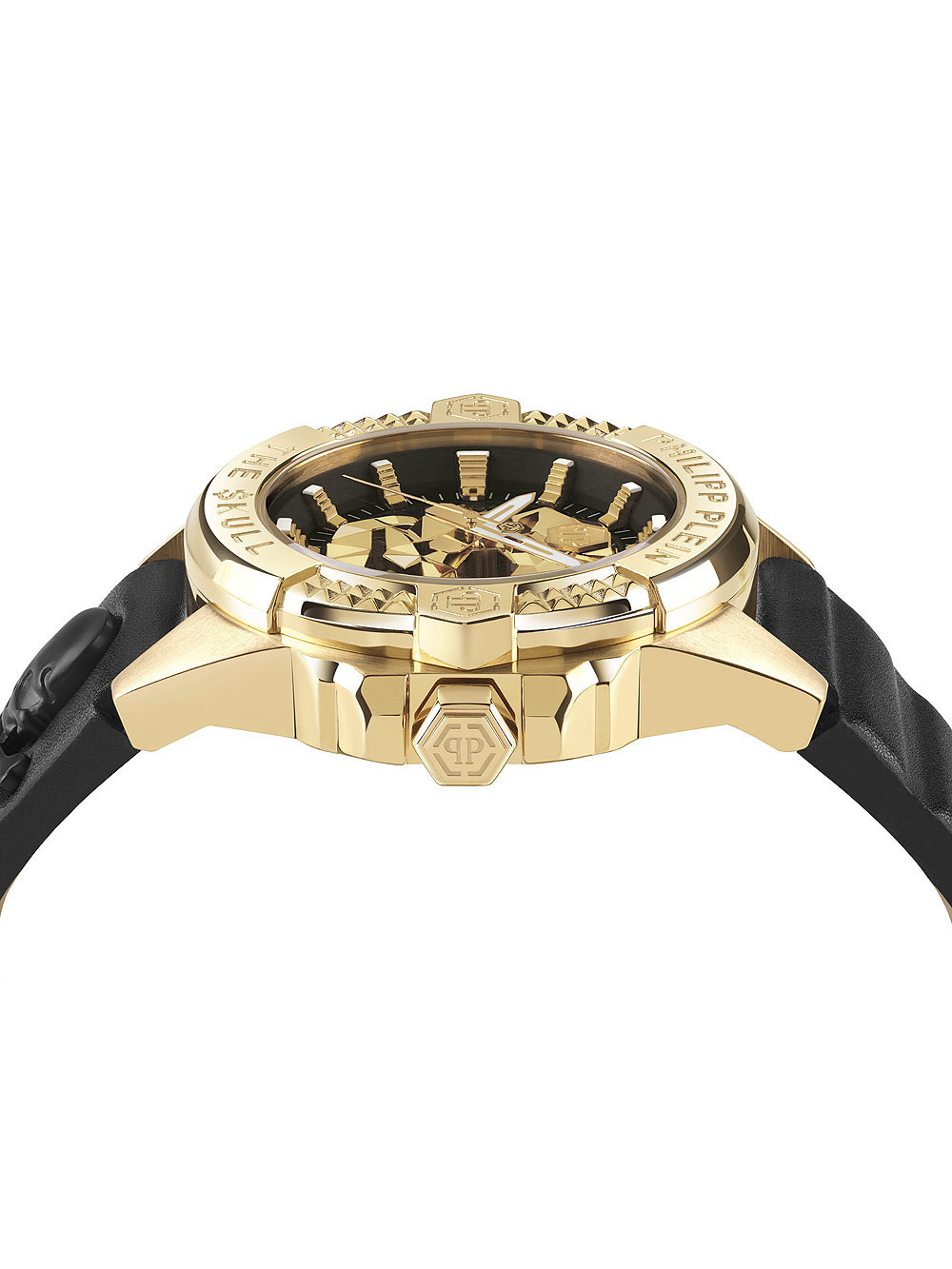 Philipp Plein The $kull Titan Gold 44mm Herrenuhr PWAAA0521