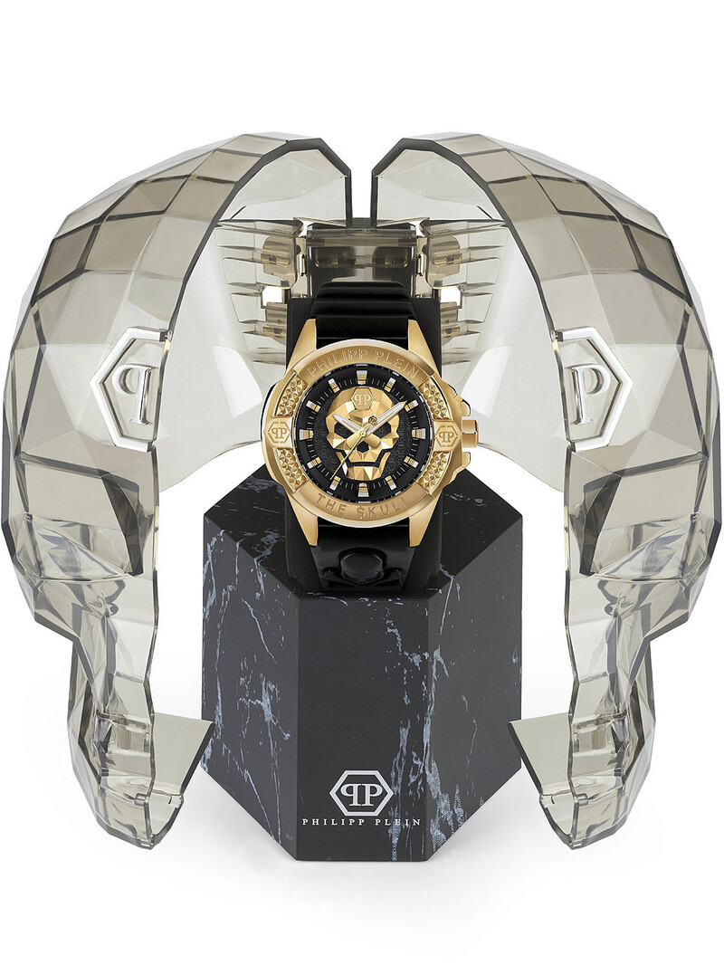 Philipp Plein The $kull Titan Gold 44mm Herrenuhr PWAAA0521