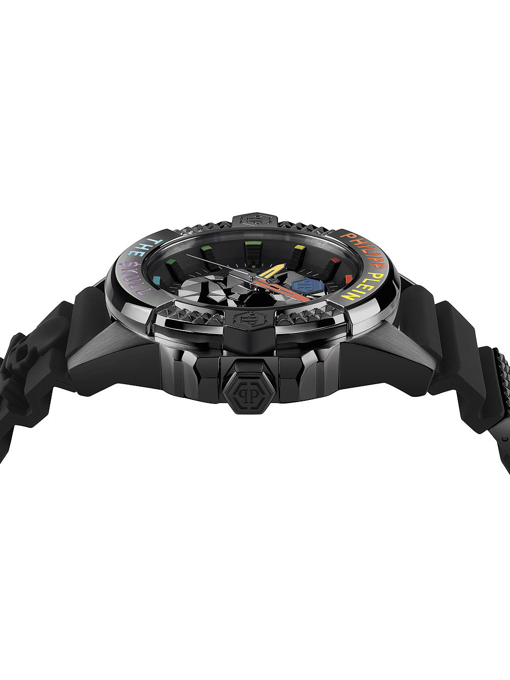 Philipp Plein The Skull Titan Rainbow Herrenuhr 44mm PWAAA0621