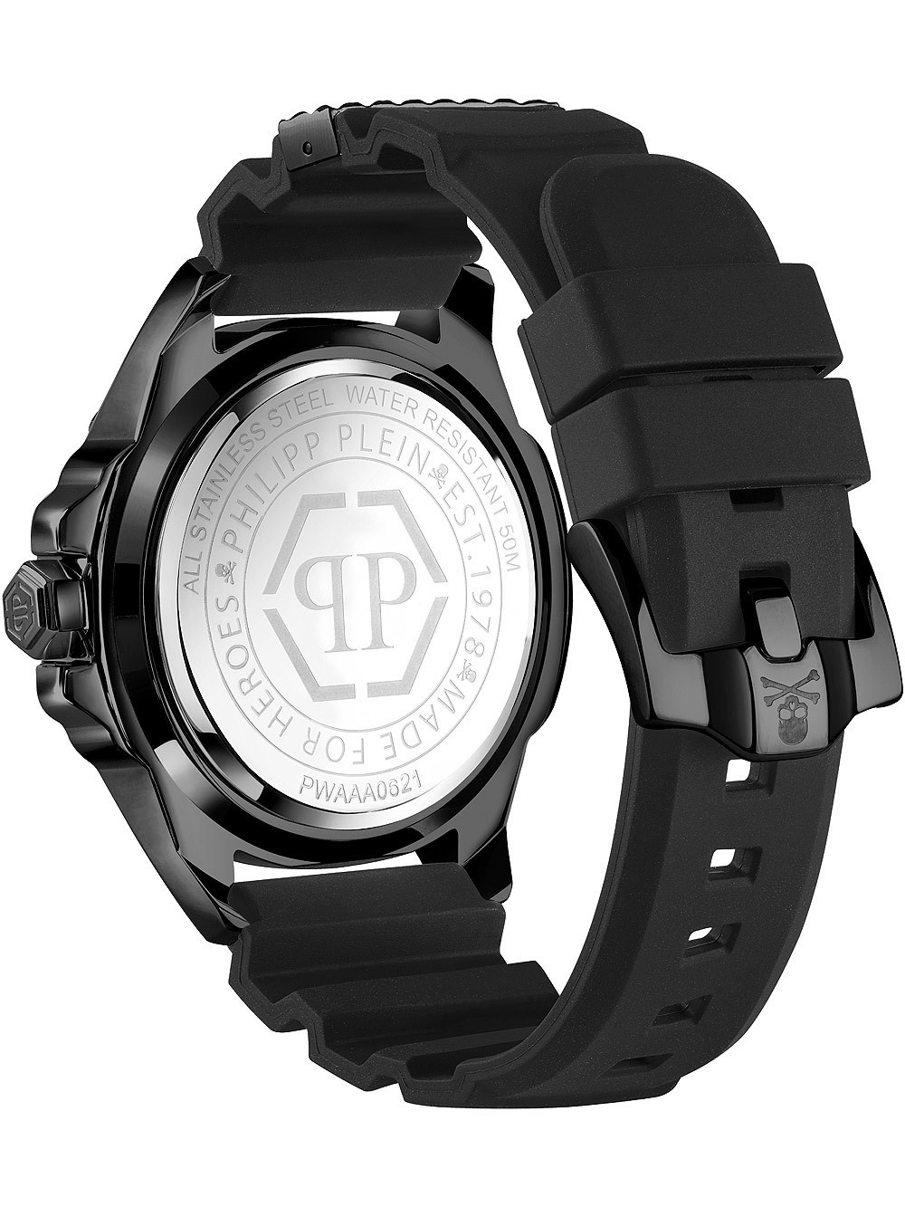 Philipp Plein The Skull Titan Rainbow Herrenuhr 44mm PWAAA0621