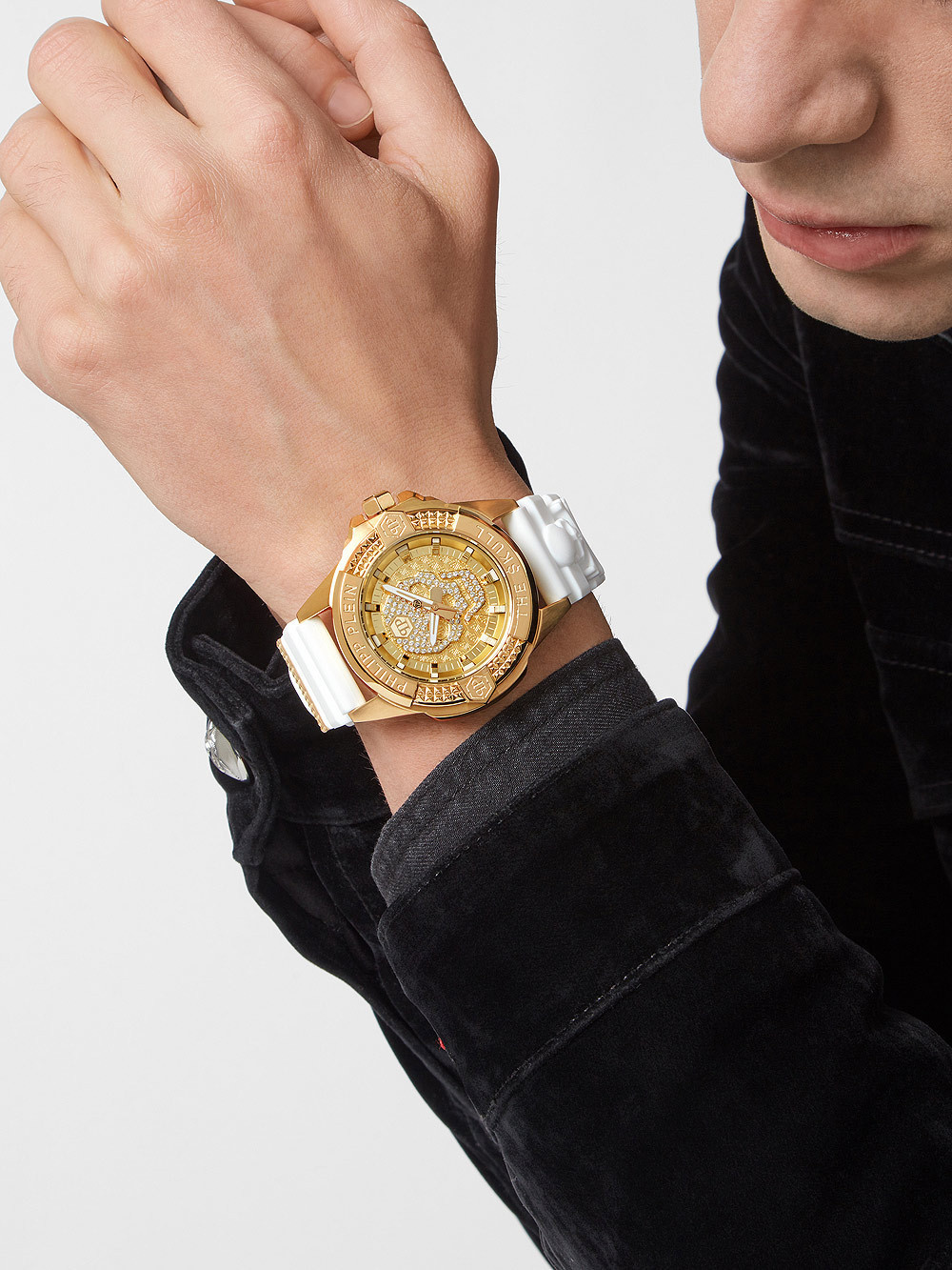 Philipp Plein The Skull Herren 44mm Herrenuhr PWAAA1221