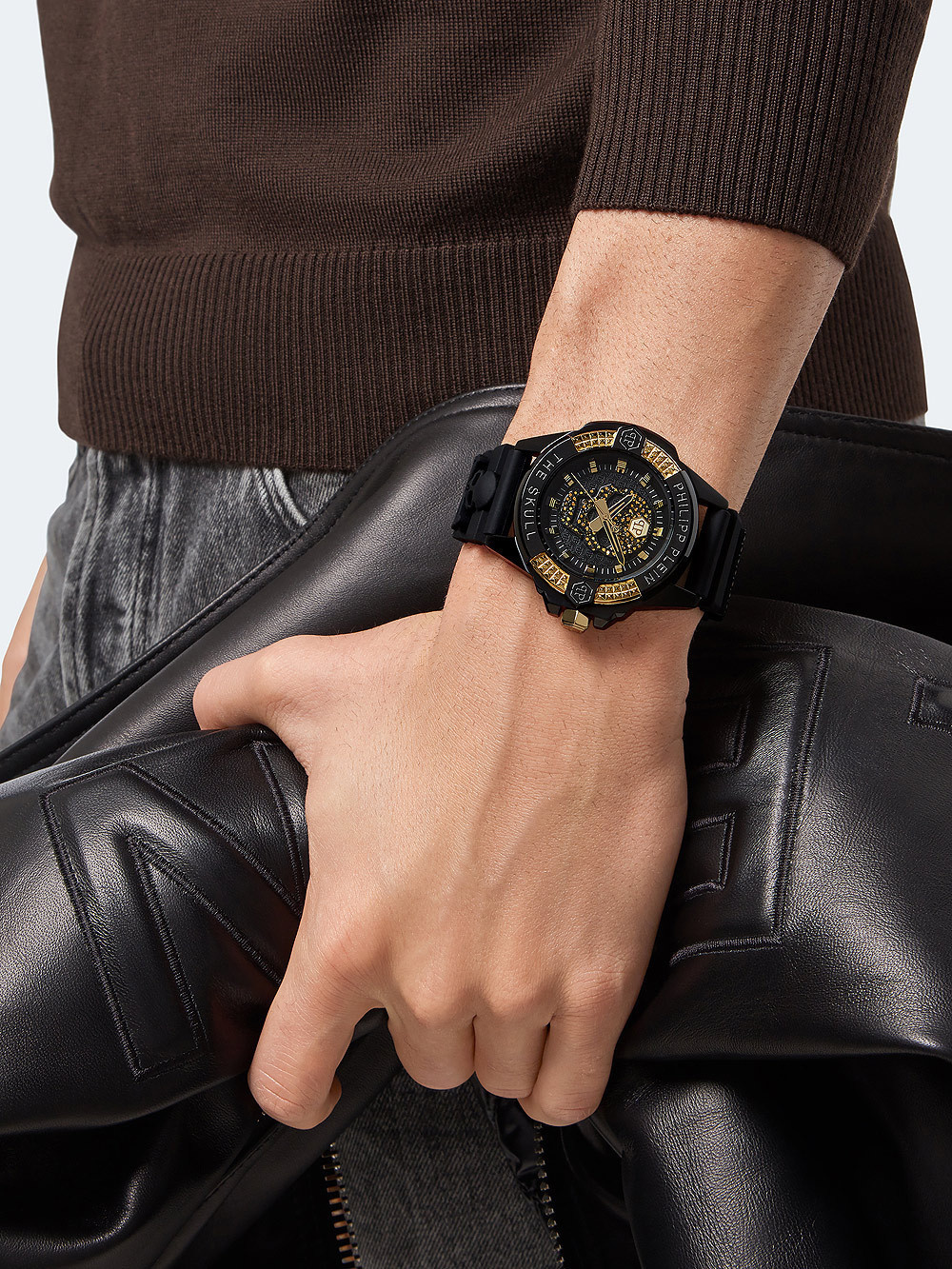 Philipp Plein The Skull 44mm Herrenuhr  PWAAA1321