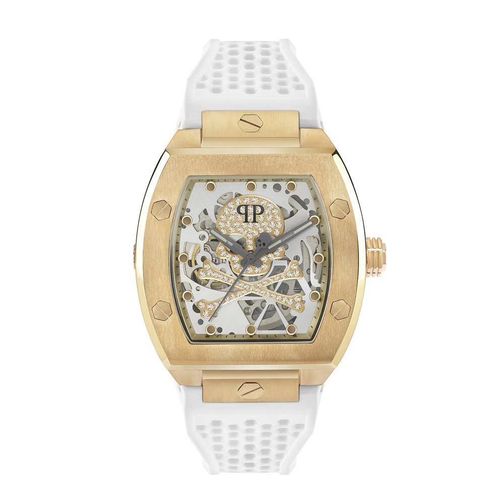 Philipp Plein The Skeleton Automatik 44mm Herrenuhr  PWBAA0421