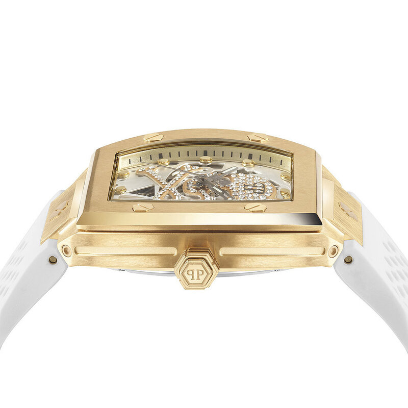 Philipp Plein The Skeleton Automatik 44mm Herrenuhr  PWBAA0421