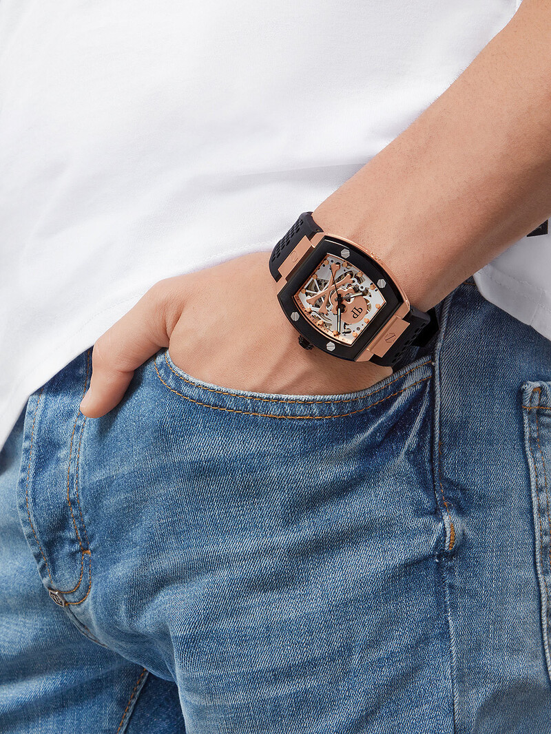 Philipp Plein The Skeleton Automatik 44mm Herrenuhr PWBAA0121