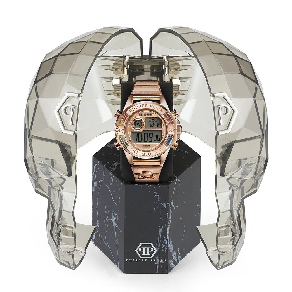Philipp Plein The G.O.A.T. Unisex 44mm Swarovski PWFAA0721