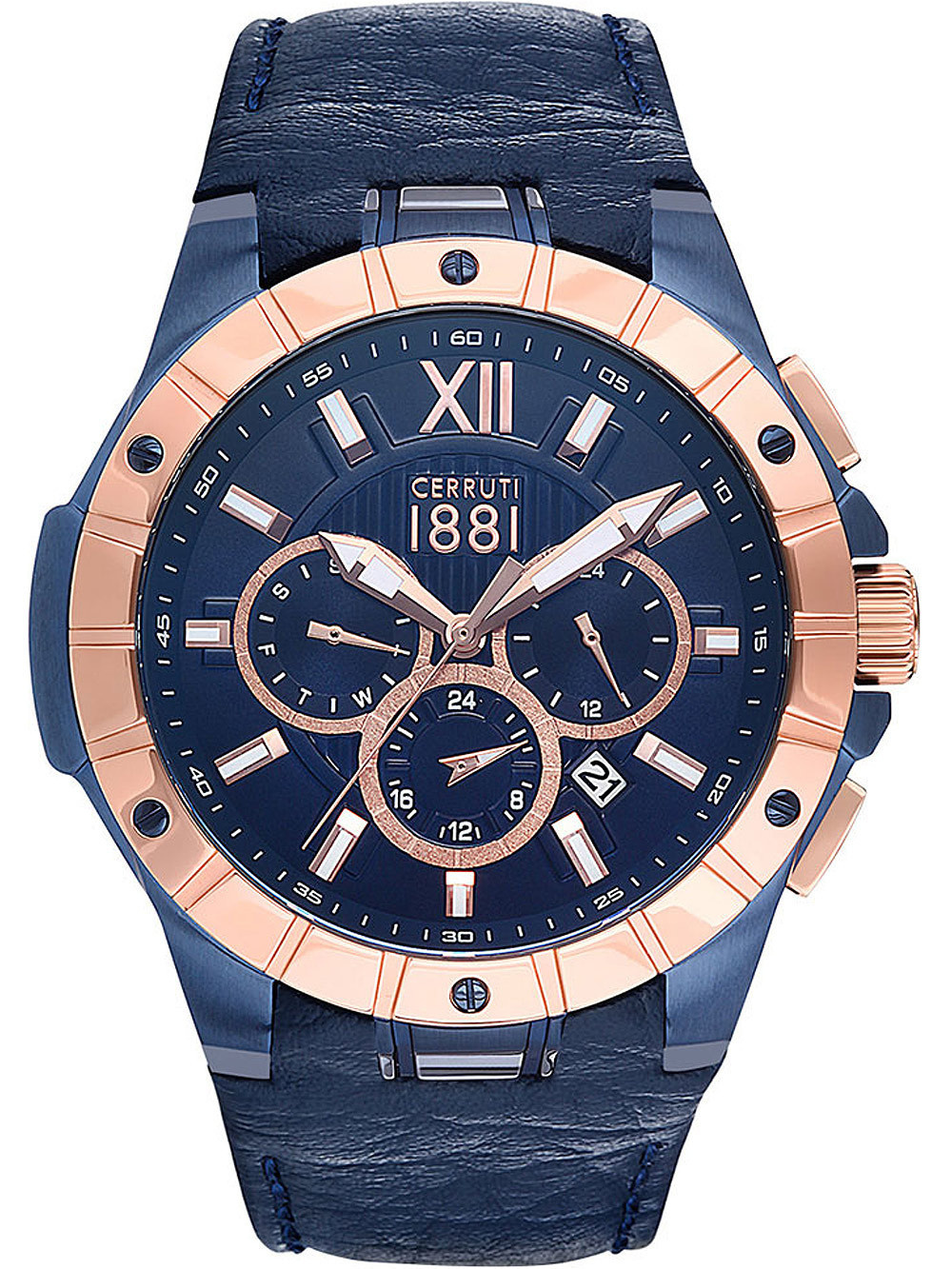 Cerruti CRA23703 Sanzeno Herren 47mm 10ATM