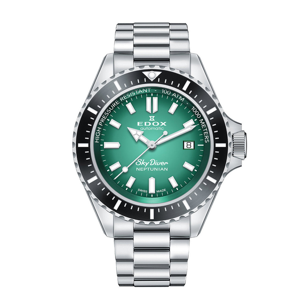 Edox Skydiver Neptunian Automatik 44mm 80120-3NM-VDN