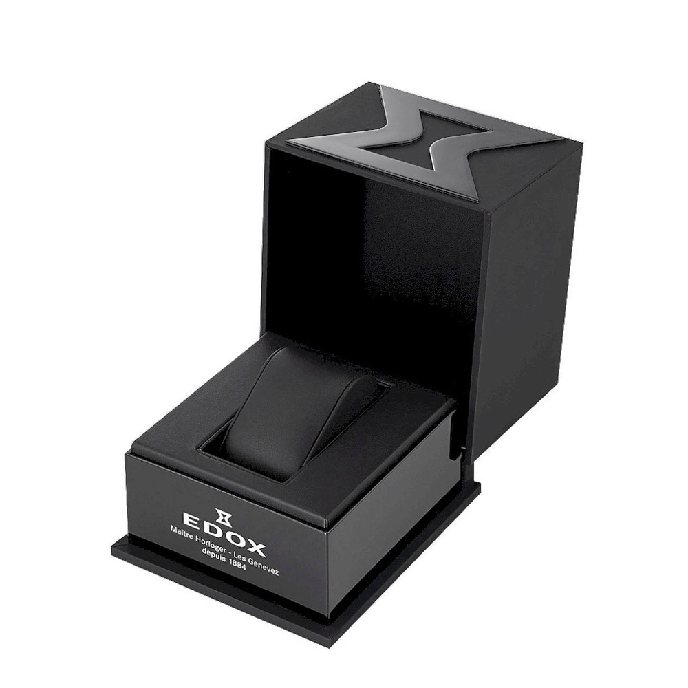 Edox Chronograph 45mm 100ATM 10250-37R-NIR CO-1