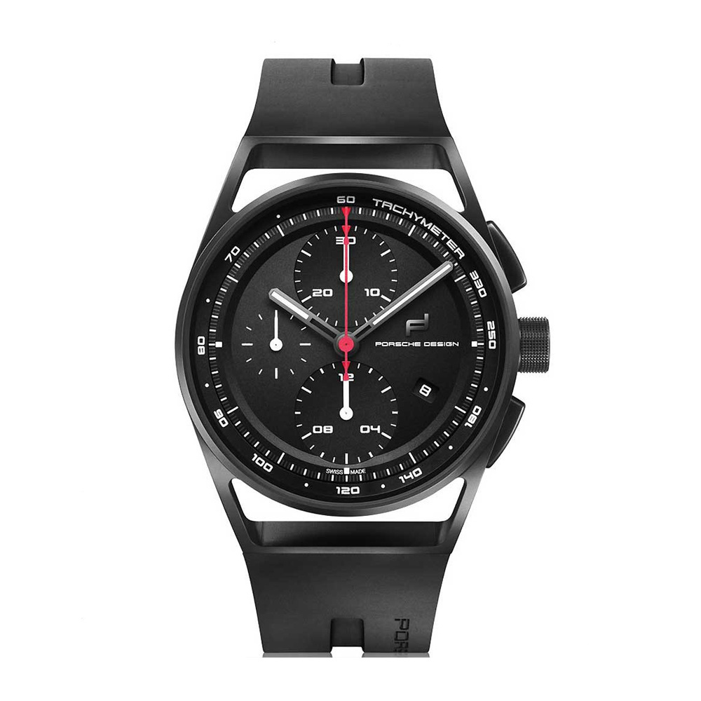 Porsche Design  Design 1919 Chronotimer 6020.1.02.003.06.2 Black & Rubber