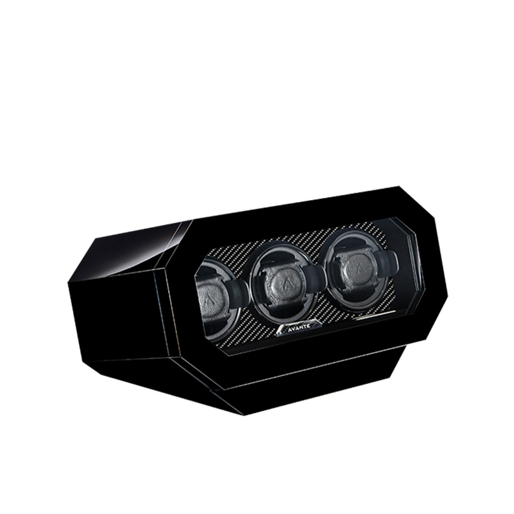 Avante Schwarze Hochglanzlackierung mit Karbon-Inlay für 3 Uhren R3v3 BK CF Limited Edition