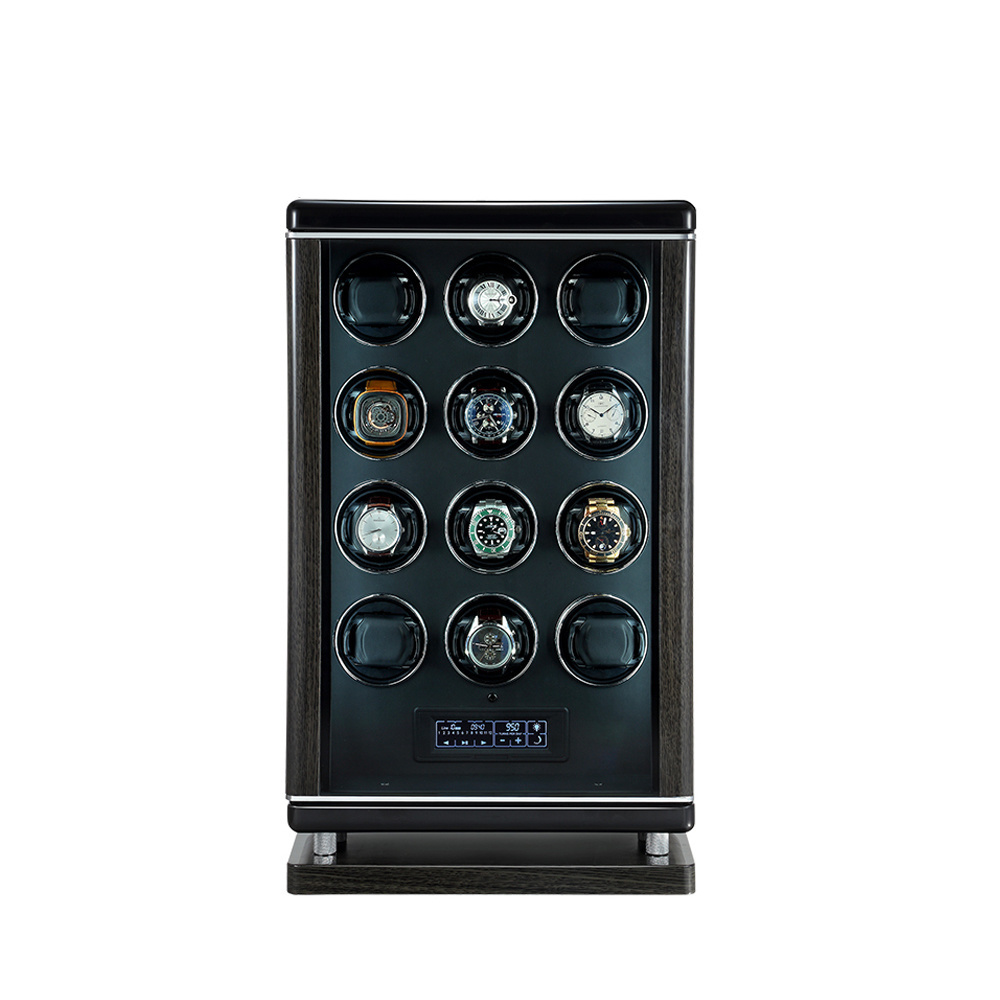 CHRONOGUARD Panthera XII schwarzer hochglanz Klavierlacklack