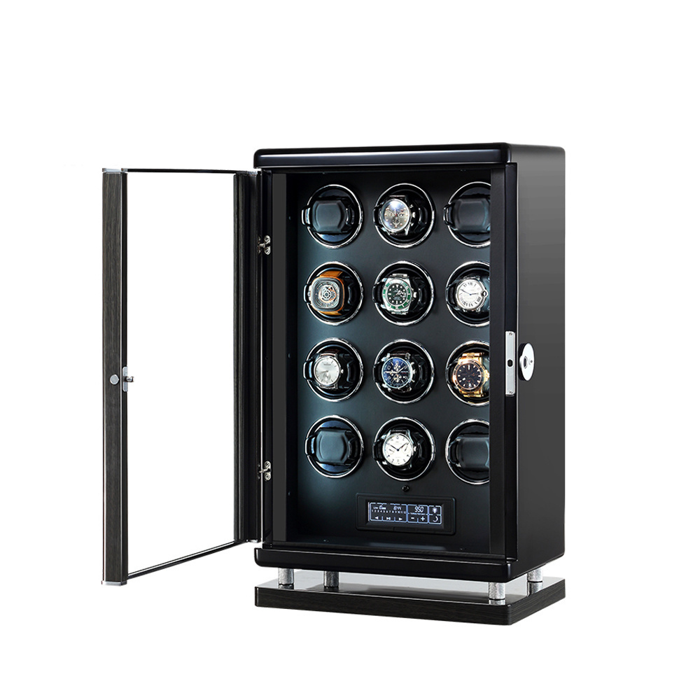 CHRONOGUARD Panthera XII schwarzer hochglanz Klavierlacklack