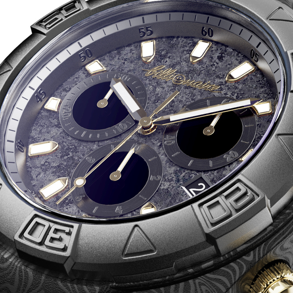 Billionaire by Flavio Briatore  Chronograph Uhr Schwarz