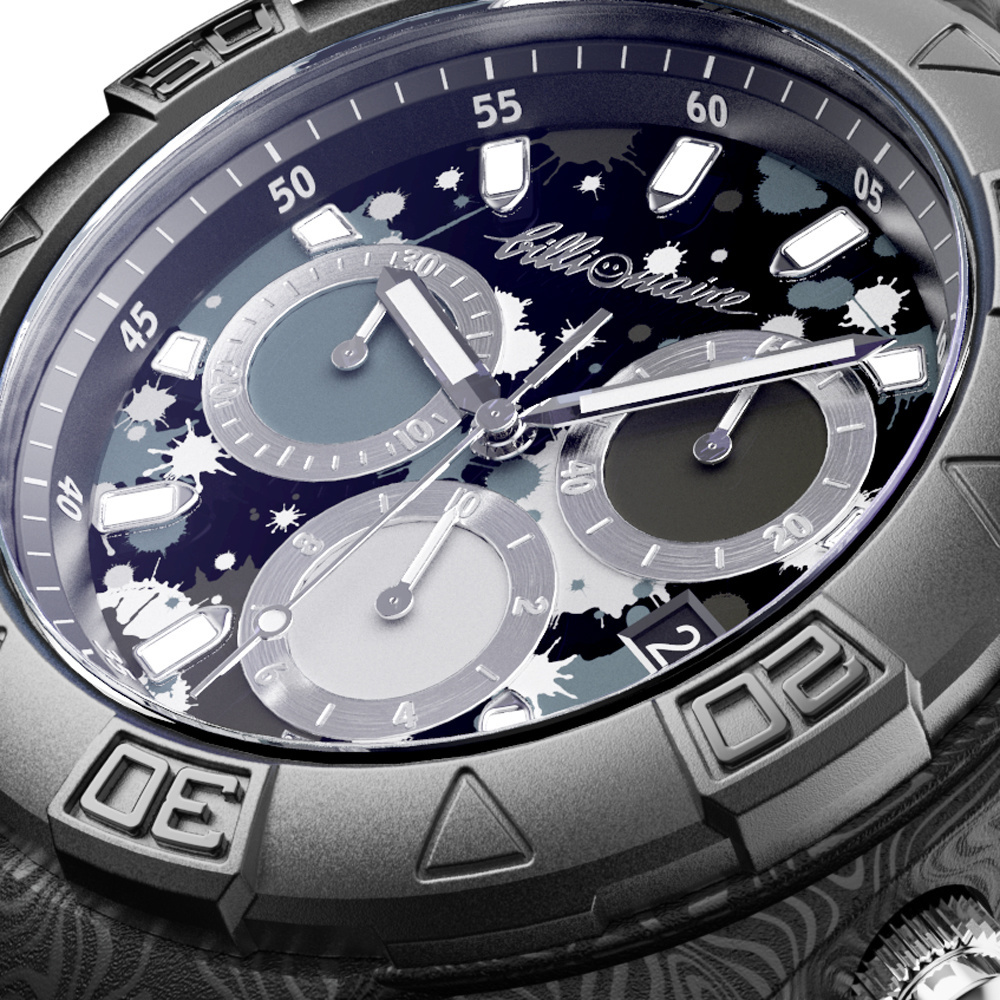 Billionaire by Flavio Briatore  Chronograph Uhr Blau