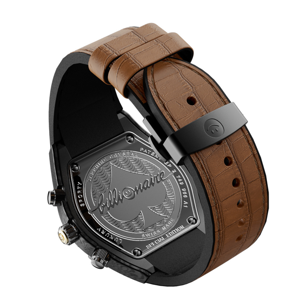 Billionaire by Flavio Briatore  Chronograph Uhr Braun