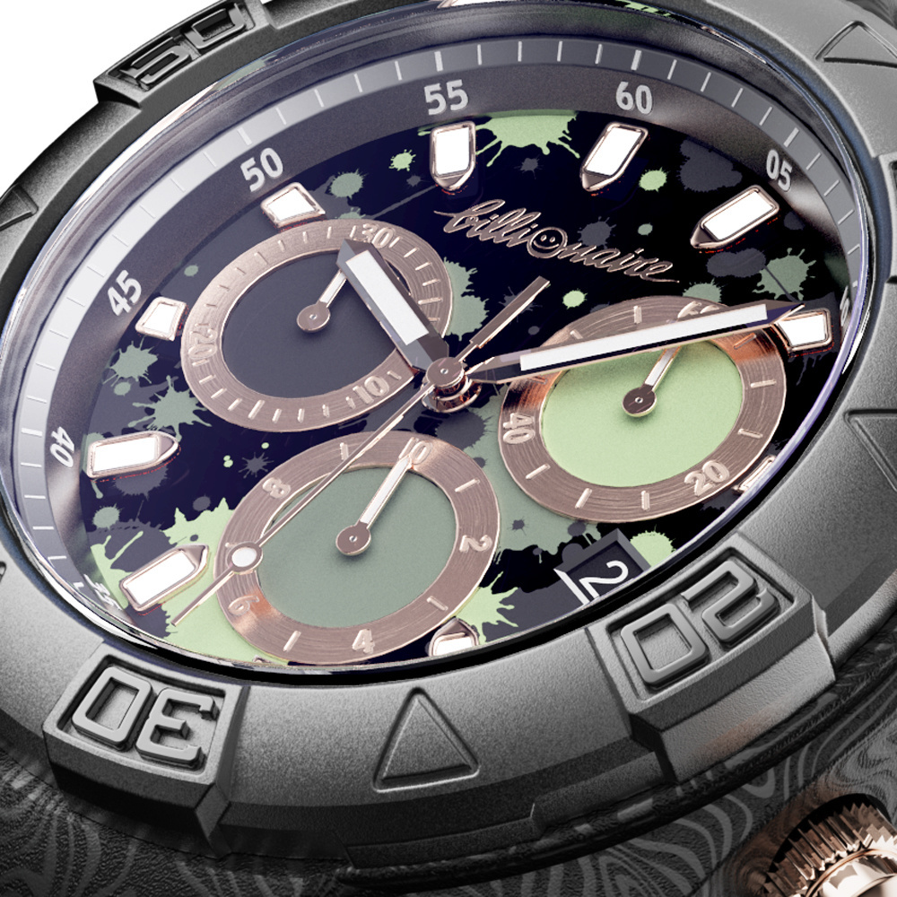 Billionaire by Flavio Briatore  Chronograph UhrGrün