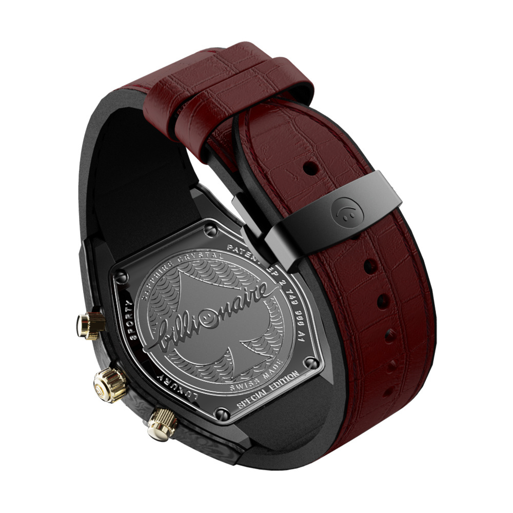 Billionaire by Flavio Briatore  Chronograph Uhr Rot