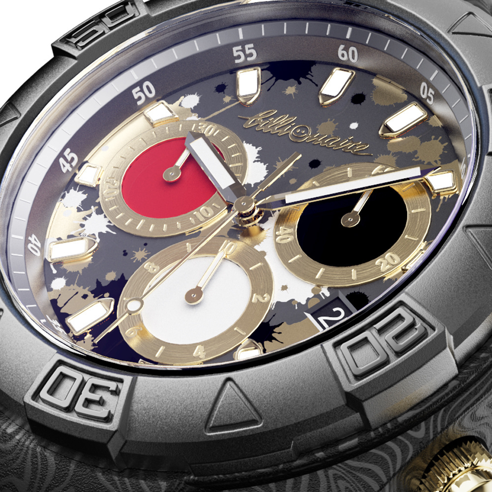 Billionaire by Flavio Briatore  Chronograph Uhr Rot