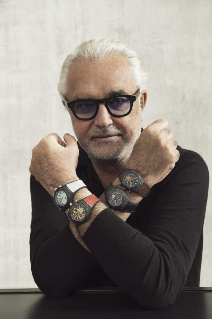 Billionaire by Flavio Briatore  Chronograph Uhr Rot