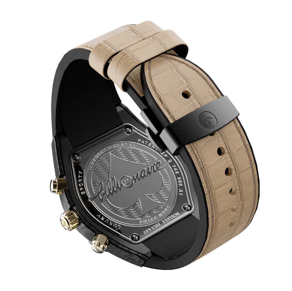 Billionaire by Flavio Briatore  Chronograph Uhr Beige