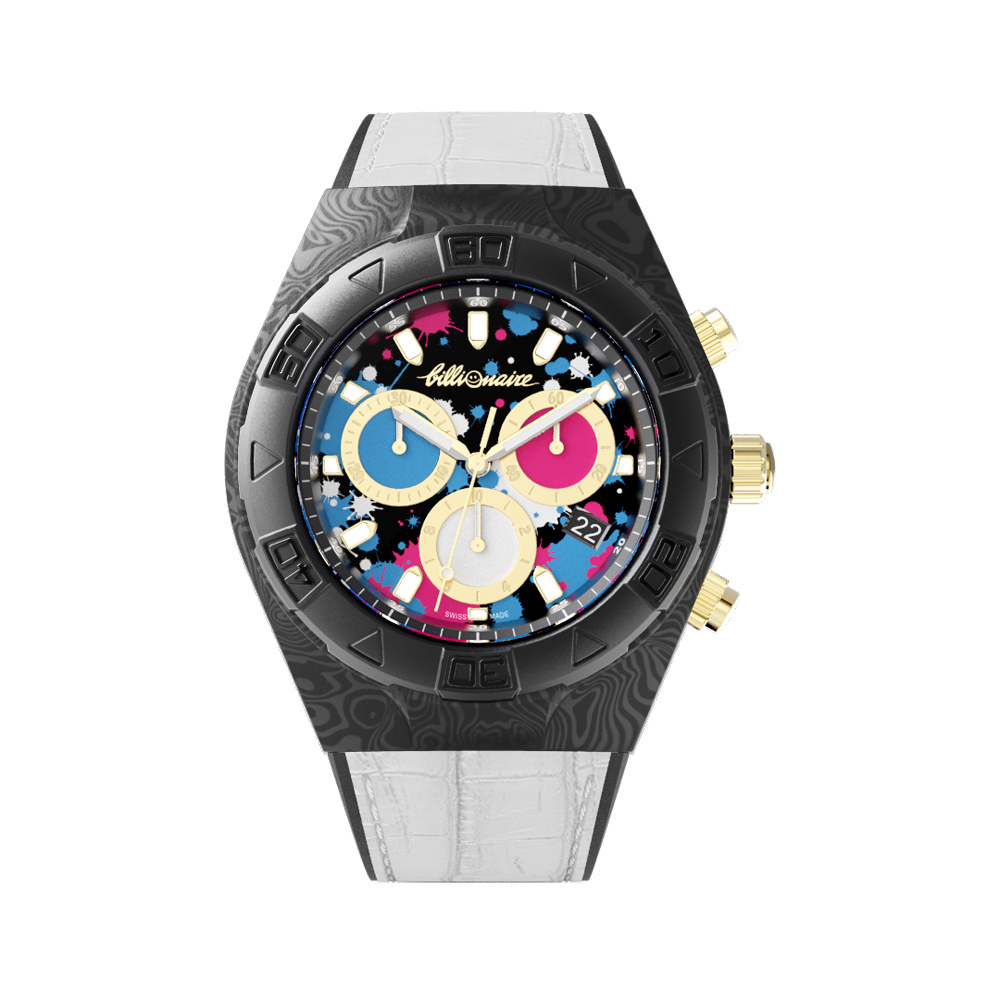 Billionaire by Flavio Briatore  Chronograph Uhr Weiss