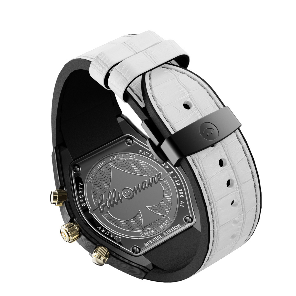 Billionaire by Flavio Briatore  Chronograph Uhr Weiss