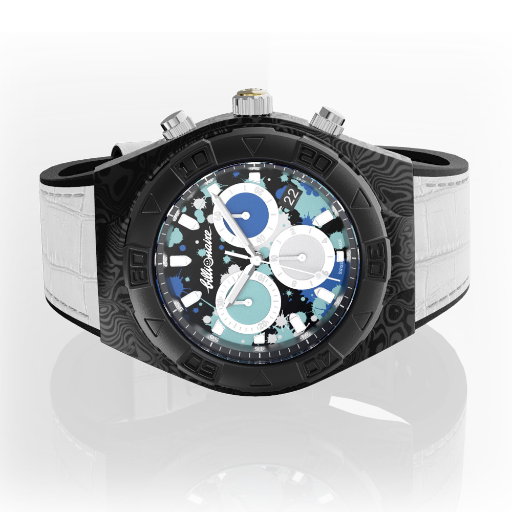 Billionaire by Flavio Briatore  Chronograph Uhr Weiss