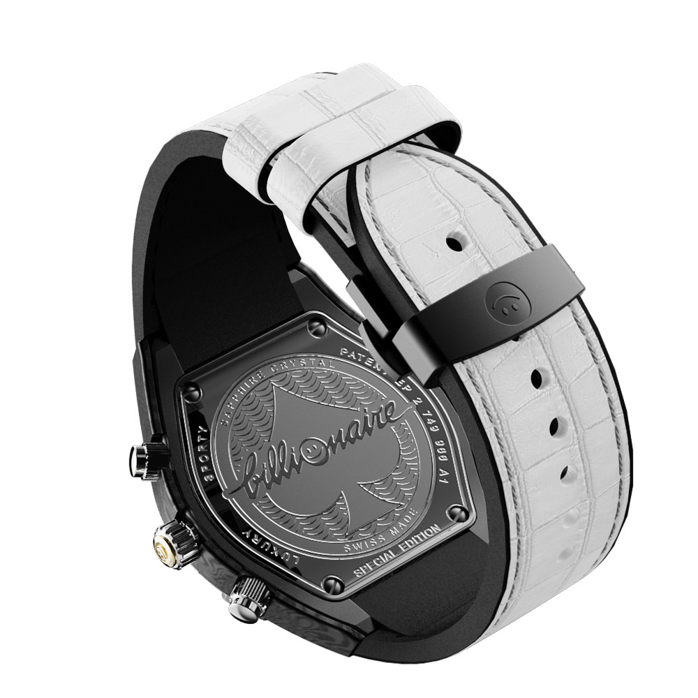 Billionaire by Flavio Briatore  Chronograph Uhr Weiss