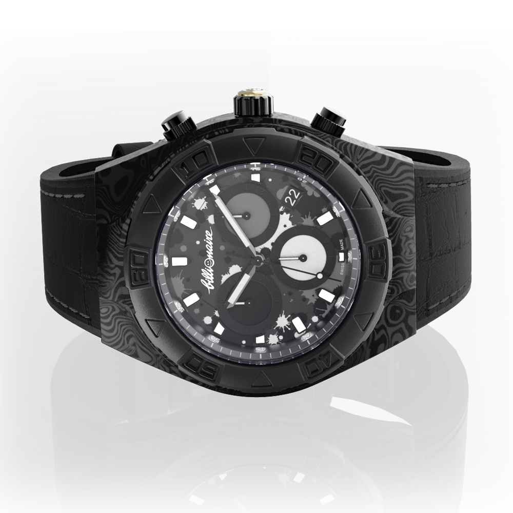 Billionaire by Flavio Briatore  Chronograph Uhr Schwarz