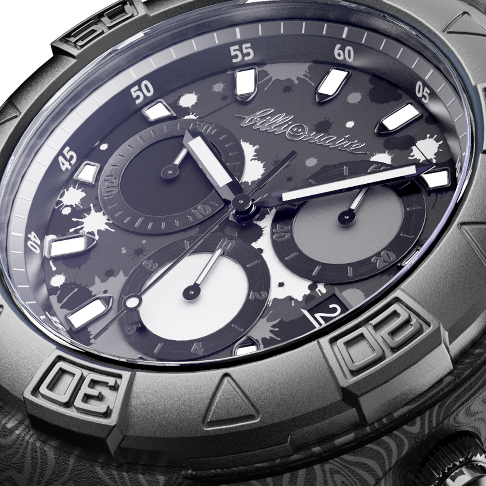 Billionaire by Flavio Briatore  Chronograph Uhr Schwarz