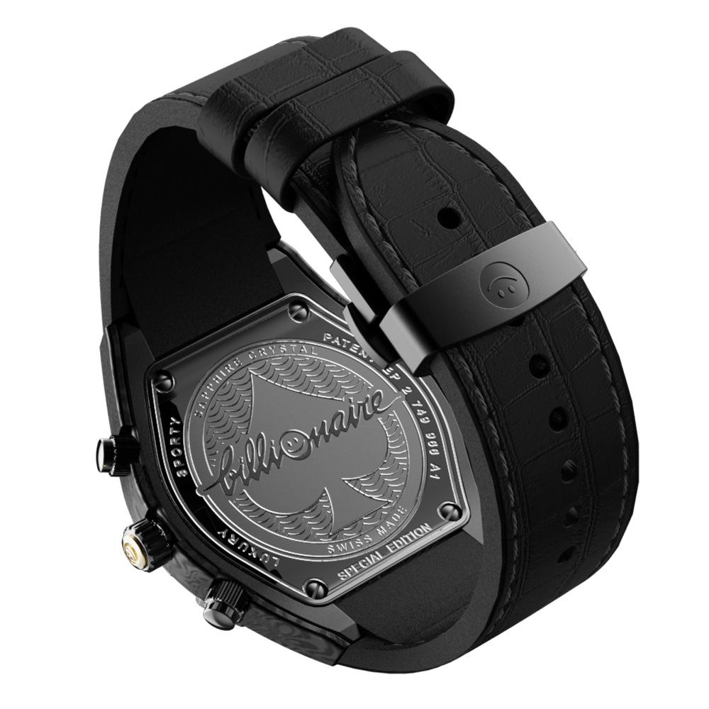 Billionaire by Flavio Briatore  Chronograph Uhr Schwarz