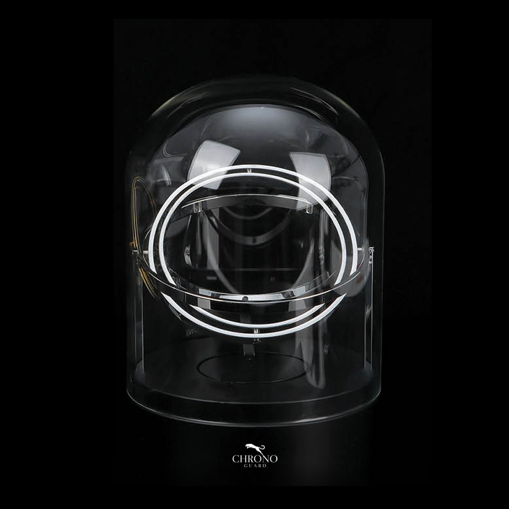 CHRONOGUARD Uhrenbeweger Astro Gyroscope silber für 1 Automatikuhr