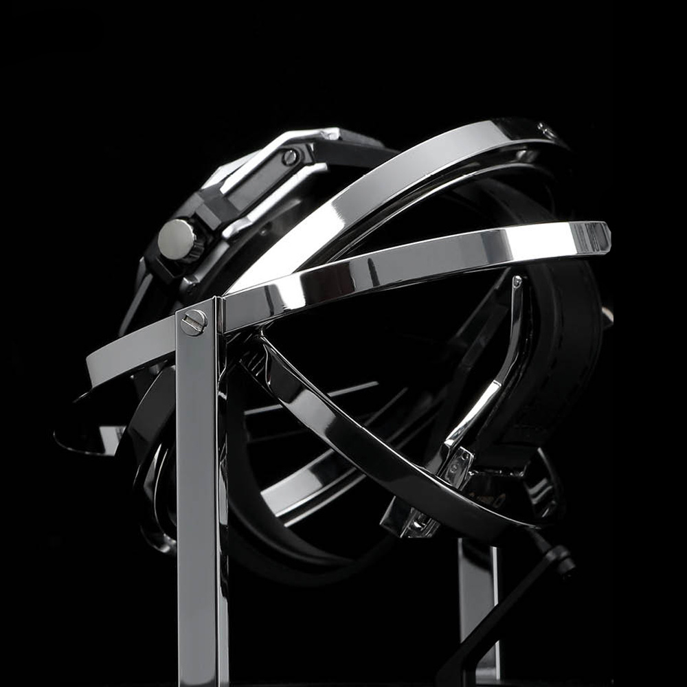 CHRONOGUARD Uhrenbeweger Astro Gyroscope silber für 1 Automatikuhr