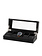 LuxTech Uhrenbox LT-2375-5OAK für 5 Uhren schwarz