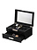 LuxTech Uhrenbox LT-2350-20BL für 20 Uhren black