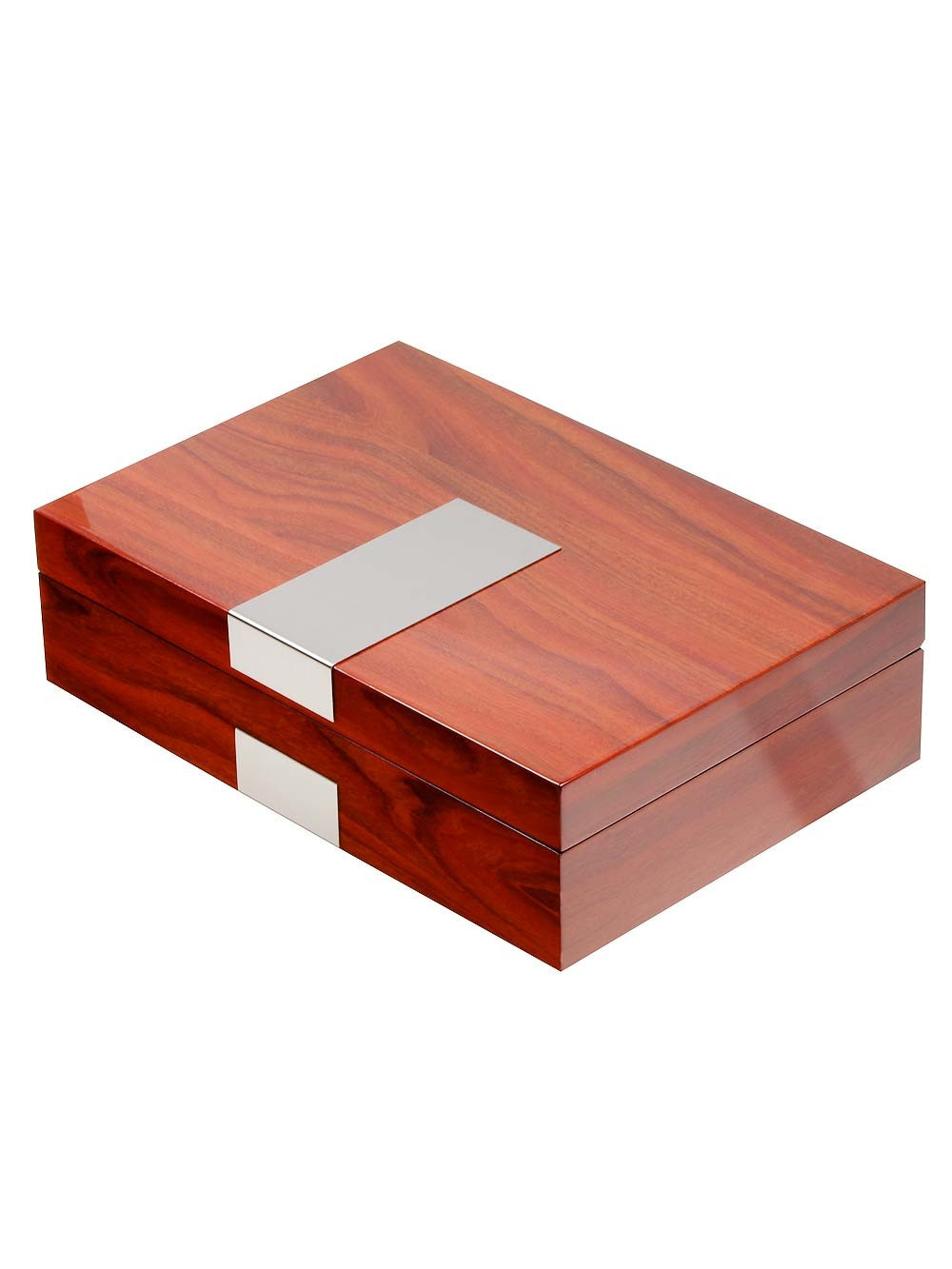 LuxTech Uhrenbox LT-2022-8RO für 8 Uhren rosewood