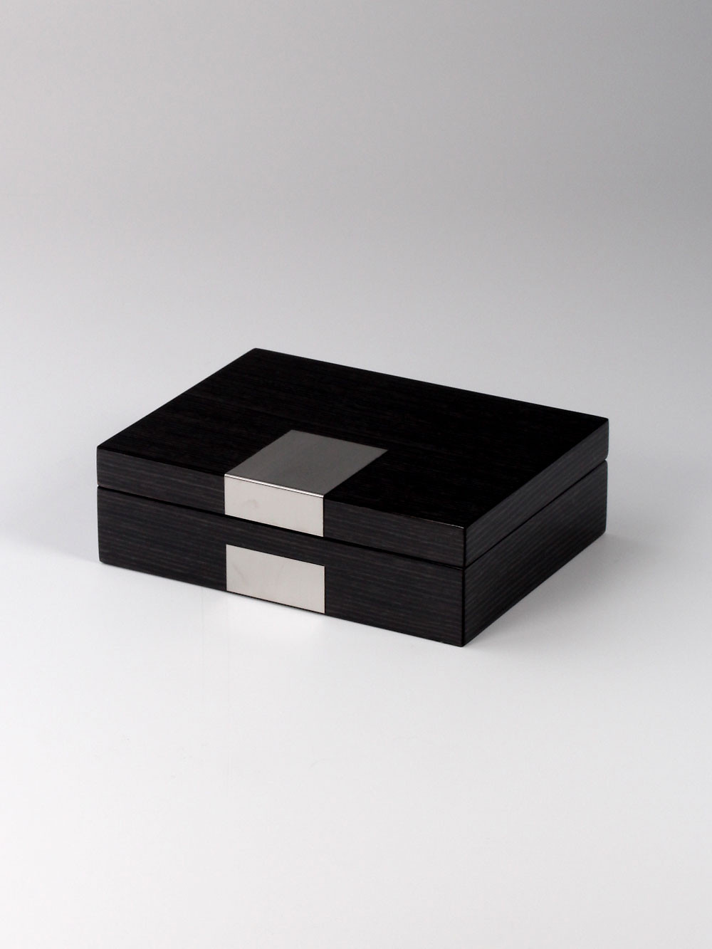 LuxTech  Uhren- Schmuckkasten LT-2272-6 für 4 Uhren +2 Fächer