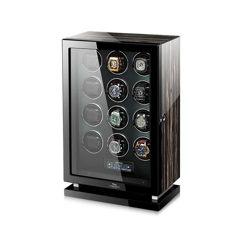 CHRONOGUARD Panthera Uhrenbeweger für 12 Automatikuhren Wood Collection